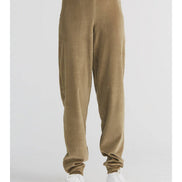 Organic Soft Fleece Cuffed Sweatpants: Women's