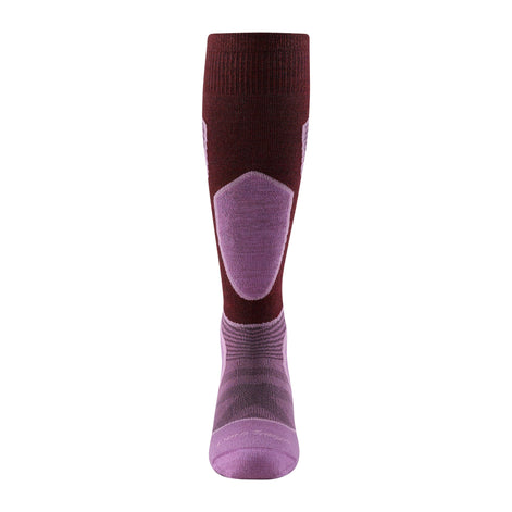 Ladies Over-the-Calf Lightweight Ski Snowboard Merino Cushioned Socks