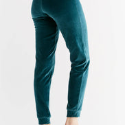 Organic Soft Fleece Cuffed Sweatpants: Women's