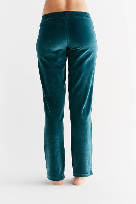 Organic Soft Fleece Straight Cut Sweatpants: Women's