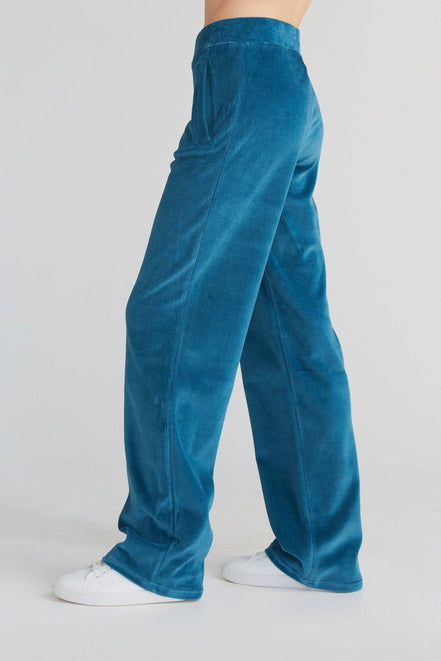 Organic Soft Fleece Straight Cut Sweatpants: Women's