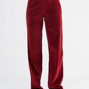 Organic Soft Fleece Straight Cut Sweatpants: Women's