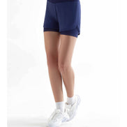 Double Layer Sports Shorts: Women's