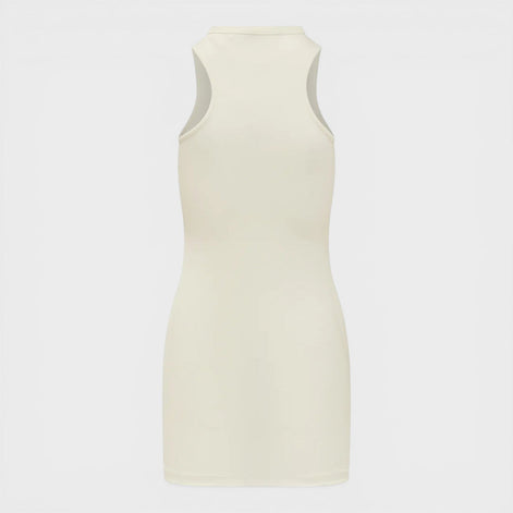 Sleek Rowing Dress Off White