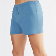 Organic Boxer Shorts with Button: Men's