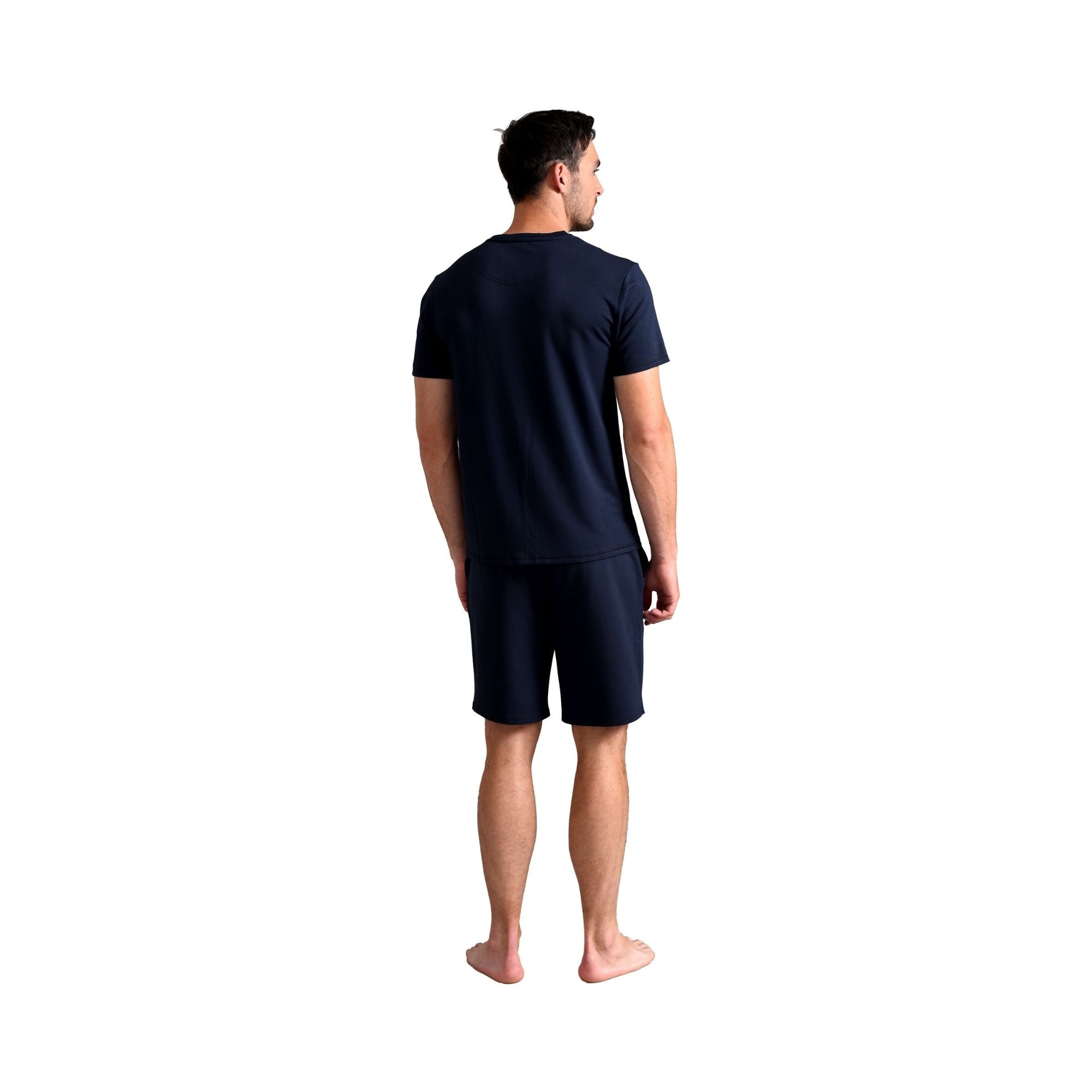 Mens Luxury Pyjama Shorts Loungewear Bottoms