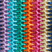 Yumi Multicolour Stripe Natural Shoulder Bag