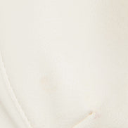 Yumi Ivory Shoulder Scoop Bag with Buckle