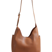Yumi Brown Shoulder Bag With Detachable Inside Purse