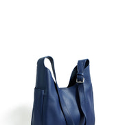 Yumi Navy Shoulder Bag with Detachable Inside Purse