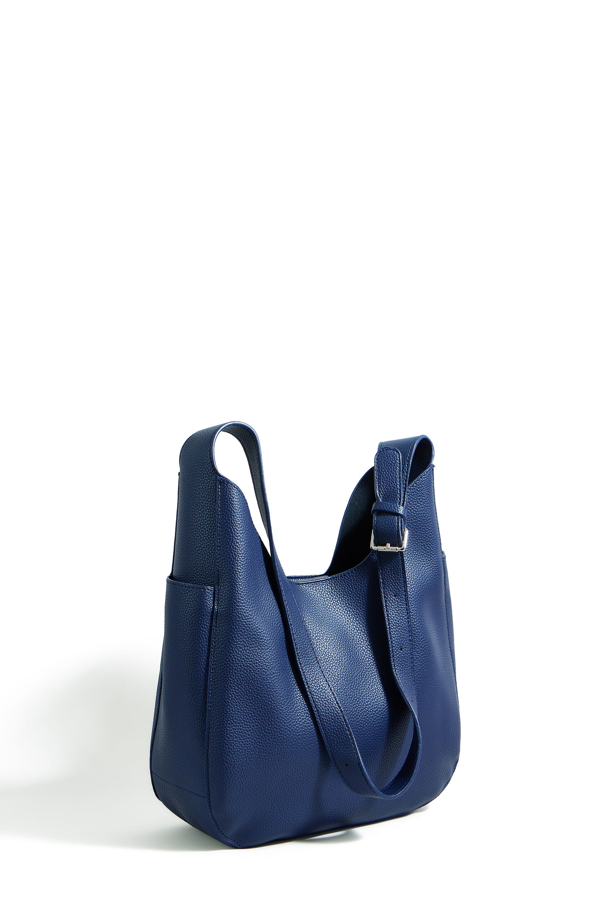 Yumi Navy Shoulder Bag with Detachable Inside Purse