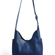 Yumi Navy Shoulder Bag with Detachable Inside Purse