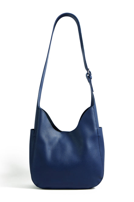 Yumi Navy Shoulder Bag with Detachable Inside Purse