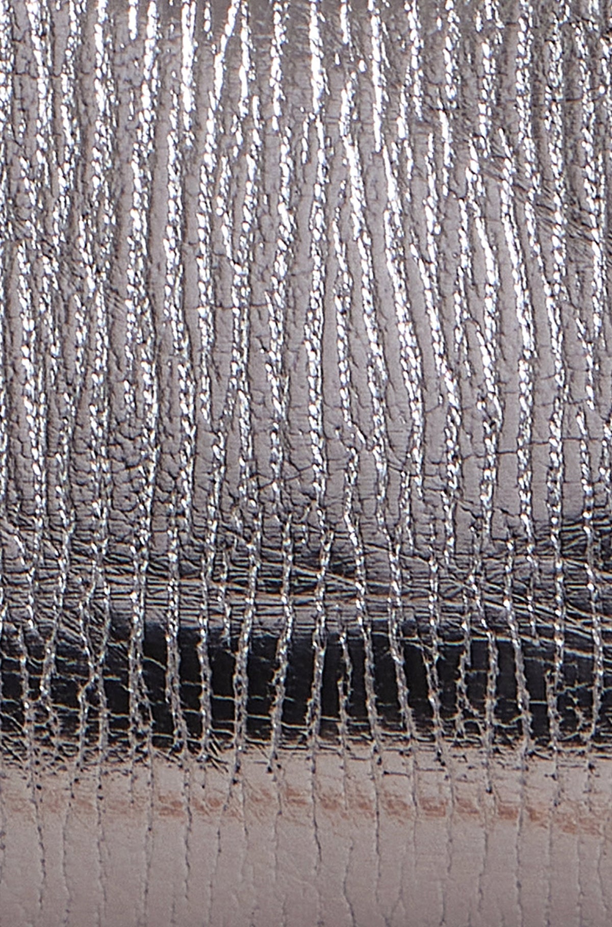 Yumi Pewter Textured Small Knot Handle Handbag