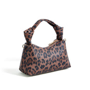 Yumi Brown Leopard Small Shoulder Bag