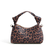 Yumi Brown Leopard Small Shoulder Bag