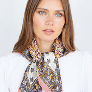 Yumi Multicolour Paisley Viscose Placement Scarf