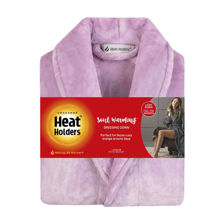 Ladies Soft Warm Luxury Fleece Dressing Gown