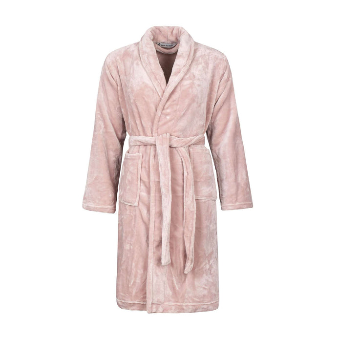 Ladies Soft Fleece Warm Bathrobe Dressing Gown for Winter