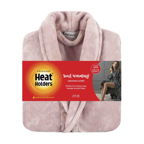 Ladies Soft Fleece Warm Bathrobe Dressing Gown for Winter