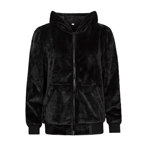 Mens Zipped Soft Warm Fleece Jumper for Winter