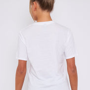 White C'est La Vie Short Sleeve Regular Fit T-Shirt