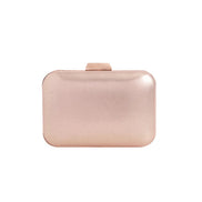 Rose Gold Diamante Clutch Bag