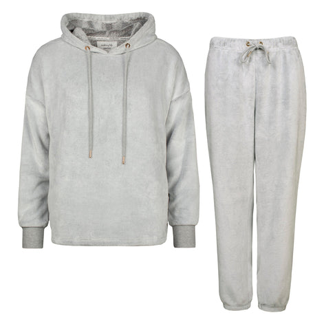 Ladies Thermal Tracksuit Set with Soft Top & Bottoms for Winter