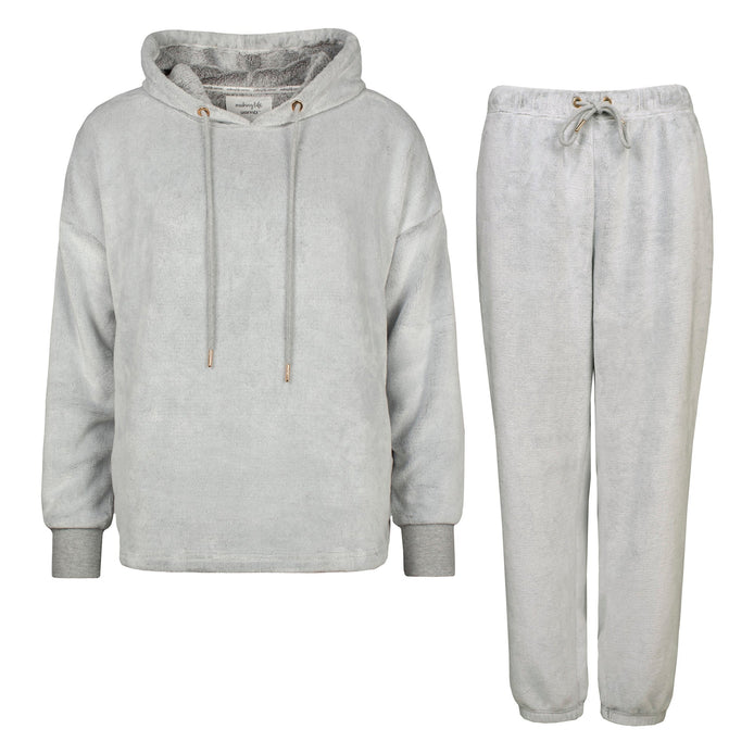 Ladies Thermal Tracksuit Set with Soft Top & Bottoms for Winter