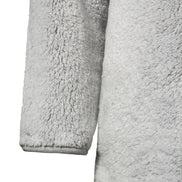 Ladies Thermal Soft Teddy Bear Fleece 1/4 Zip Hoodie Top for Winter