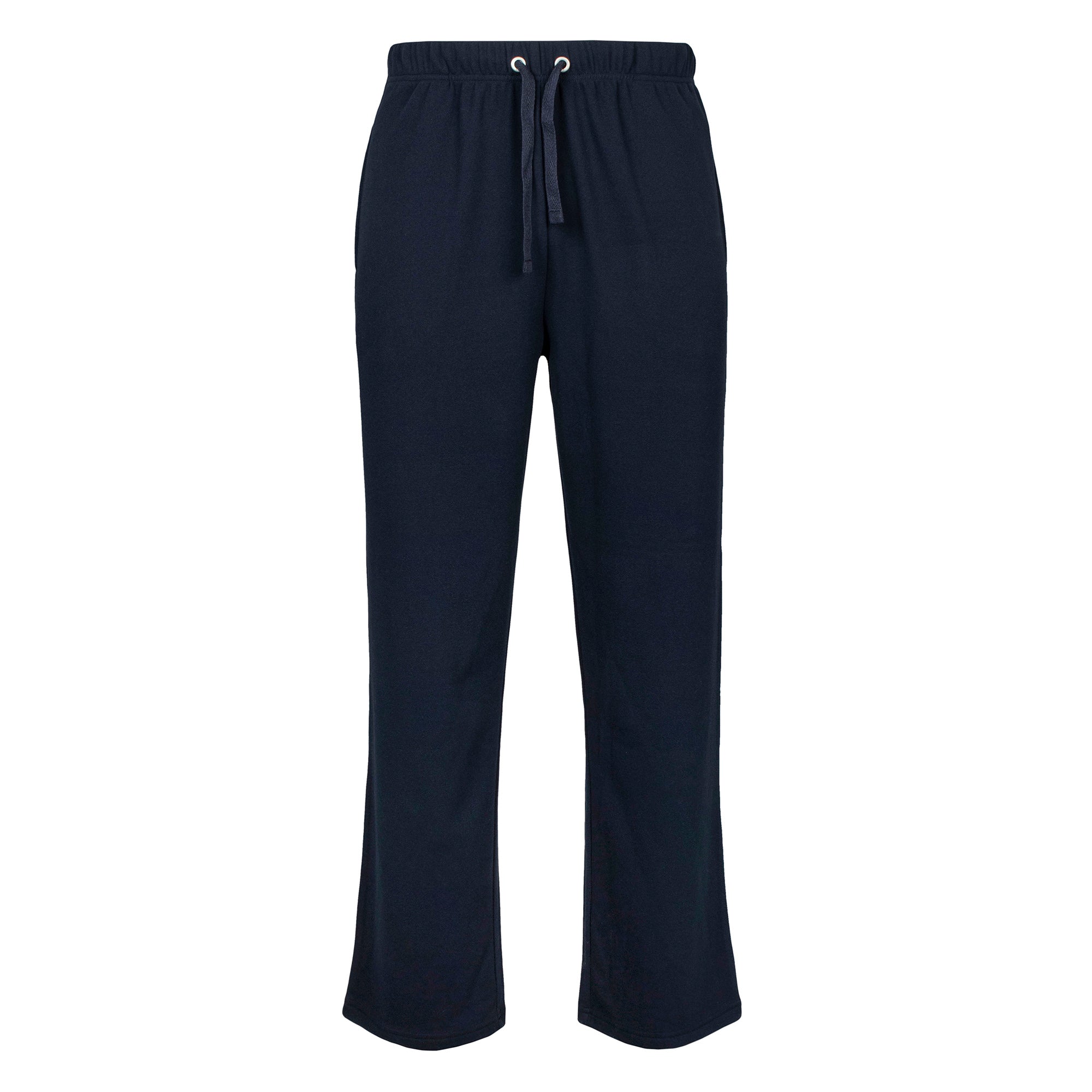 Mens Thermal Lounge Bottoms with Elastic Waist for Warm & Comfortable Wear