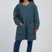 Louche Aldora Coat - Teal