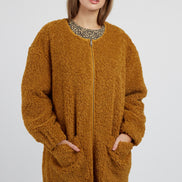 Louche Aldora Coat - Mustard