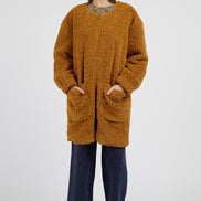 Louche Aldora Coat - Mustard