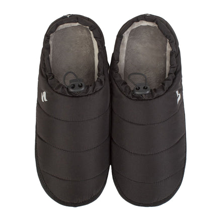 Mens Warm Comfy Drawstring Slippers