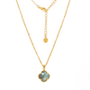 Tyche Gemstone Necklace Labradorite