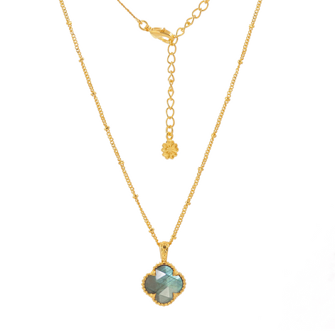 Tyche Gemstone Necklace Labradorite