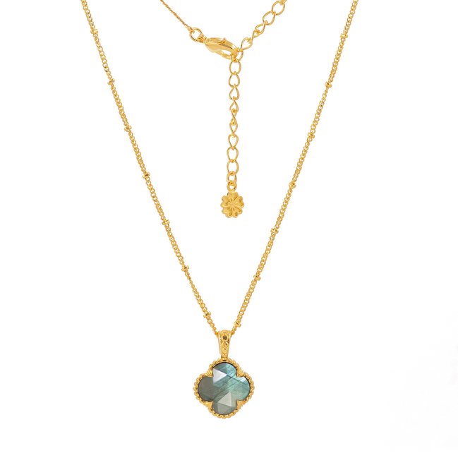 Tyche Gemstone Necklace Labradorite