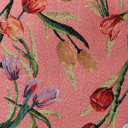 Salut Tulip Jacquard Short Jacket - Pink