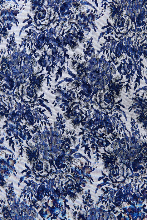 Dryden Wedgewood Jacquard Short Coat