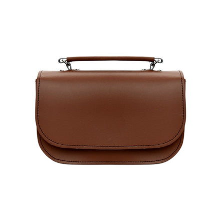 Aura Handmade Leather Bag - Chestnut