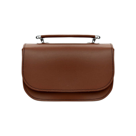Aura Handmade Leather Bag - Chestnut