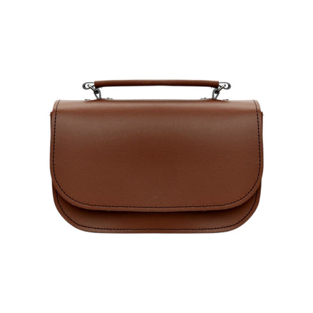 Aura Handmade Leather Bag - Chestnut