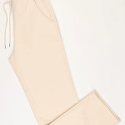 Beige 1/4 Zip Fleece Tracksuit