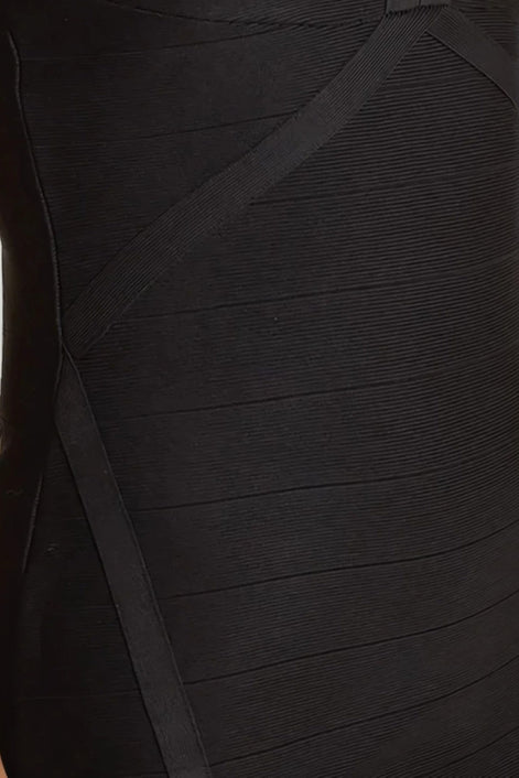 Black Bandage Bodycon Mini Dress