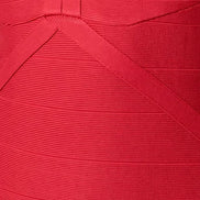 Red Bandage Bodycon Mini Dress
