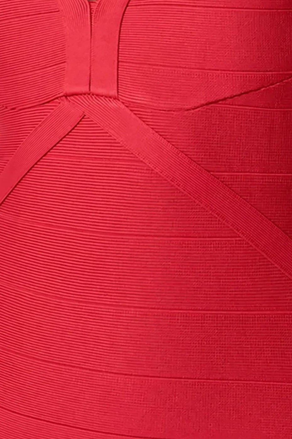 Red Bandage Bodycon Mini Dress