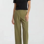 Black Cropped Cotton T-Shirt