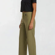 Black Cropped Cotton T-Shirt