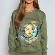 Green Follow Your Journey Sweatshirt